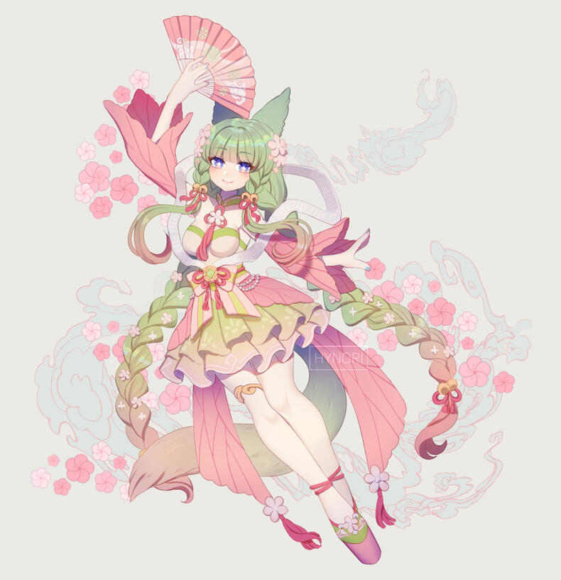 Genshin OC Concept Art Genshin OC Concept Art