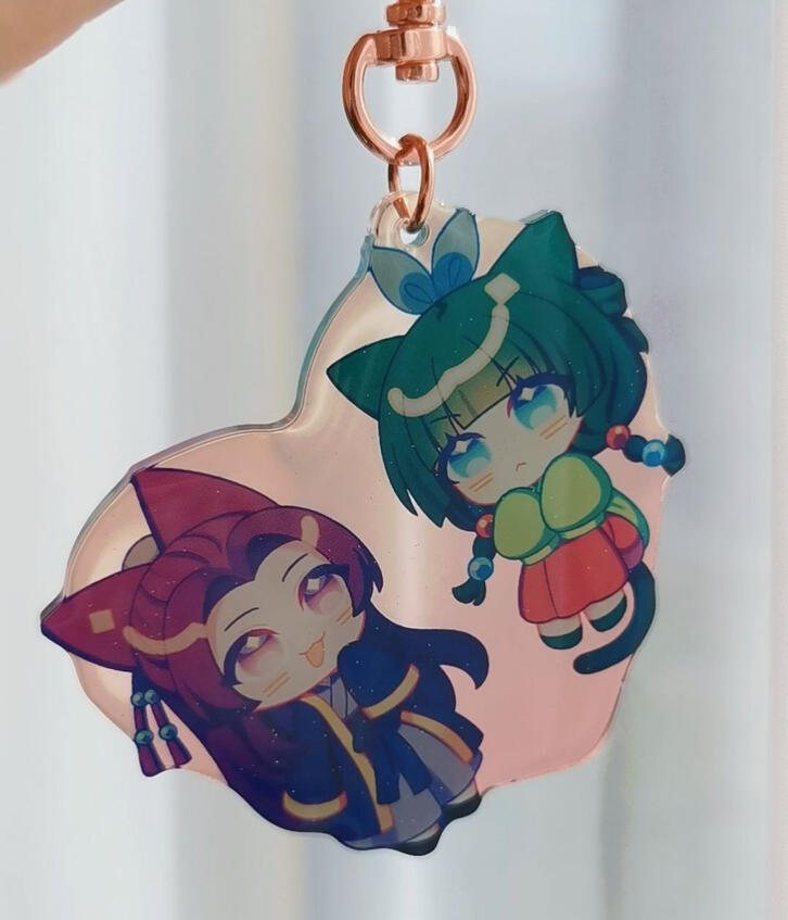 acrylic keychain