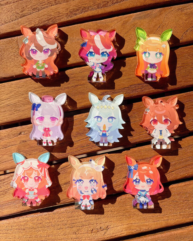 thick acrylic standees
