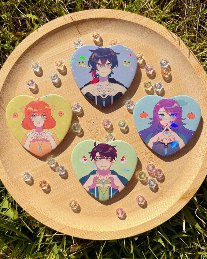 heart button