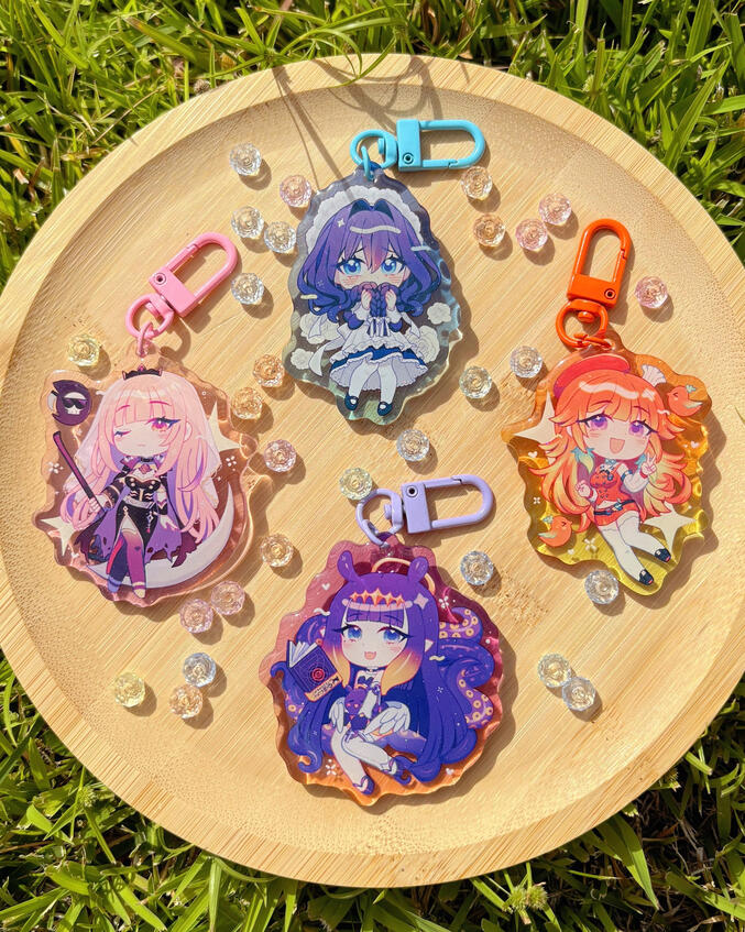 acrylic keychain