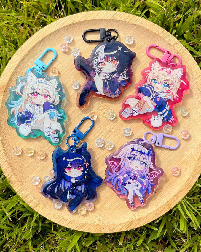 acrylic keychains